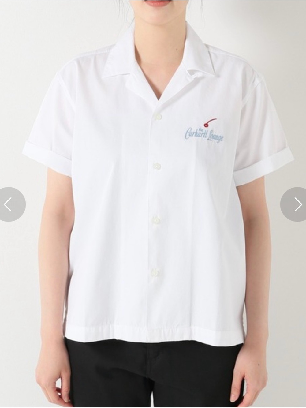 Carhartt WIP Carhartt Lounge Button-Up Shirt Sz White
